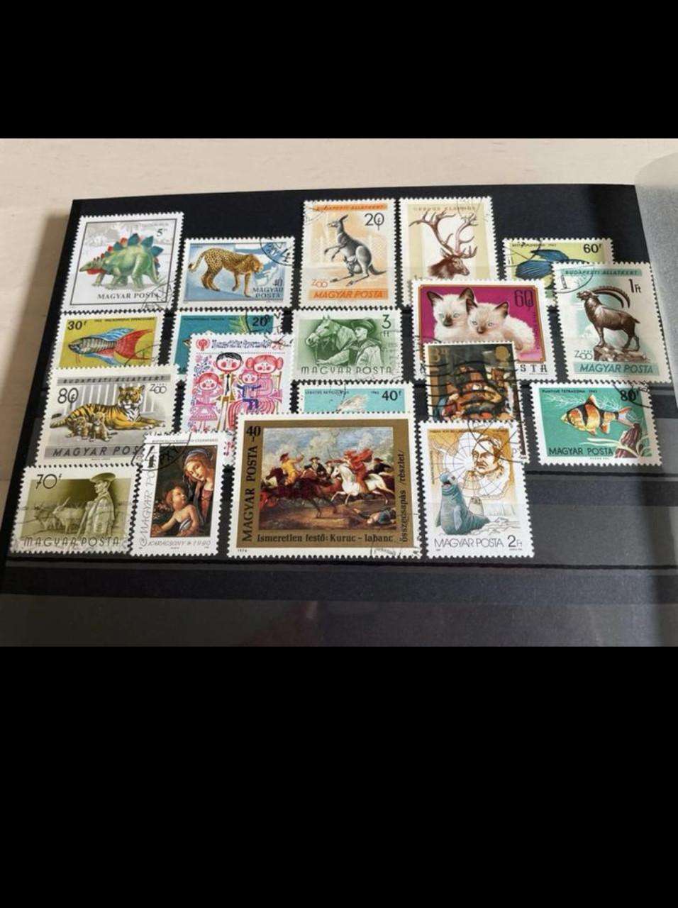 Bijzondere postzegel verzameling dieren internationaal