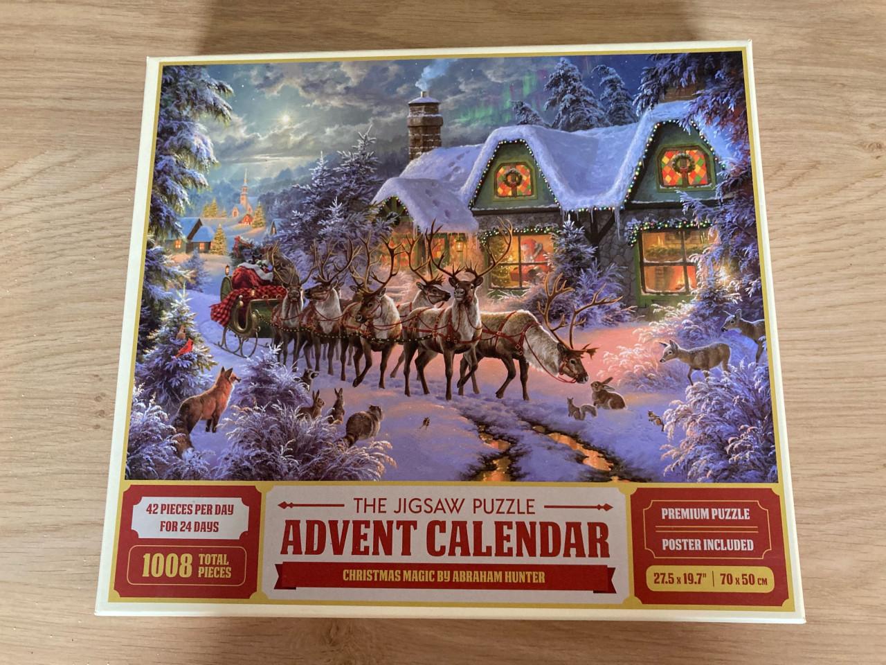 Legpuzzel advent - Kerstmagie van Abraham Hunter