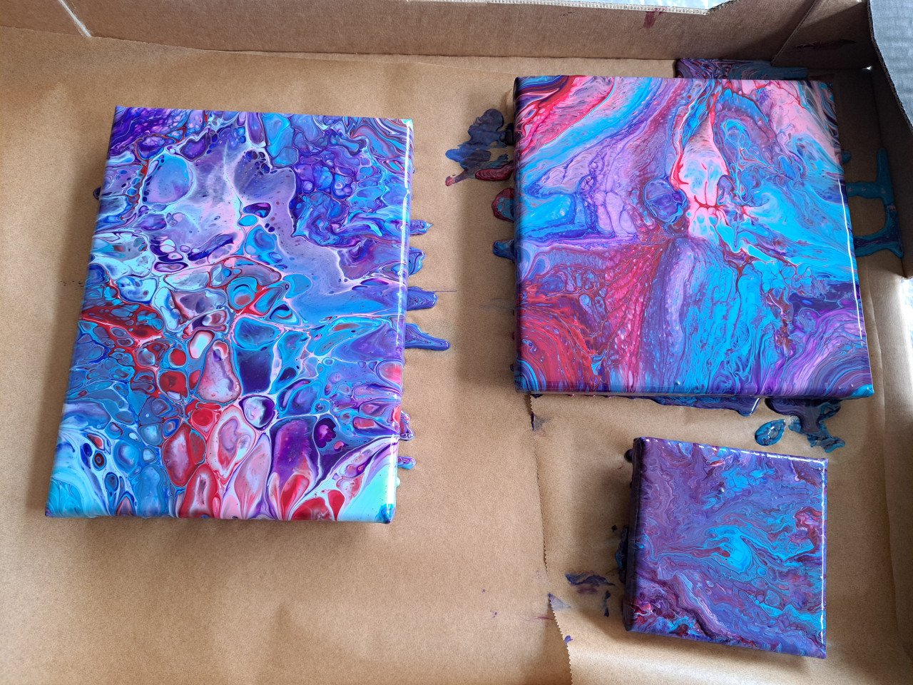 Workshop Acryl gieten 9 oktober