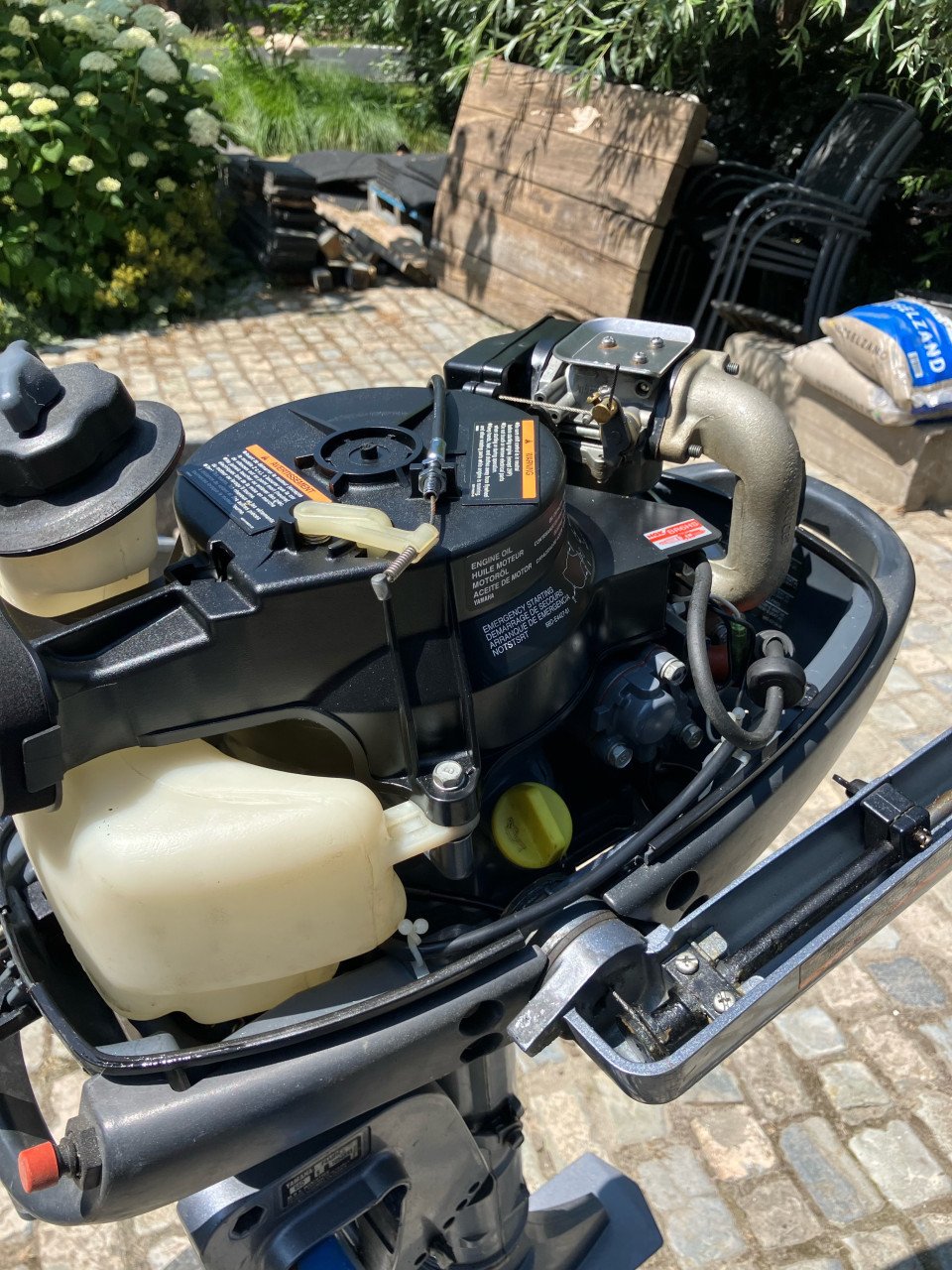 Yahama 4 pk 4 takt buiten boord motor