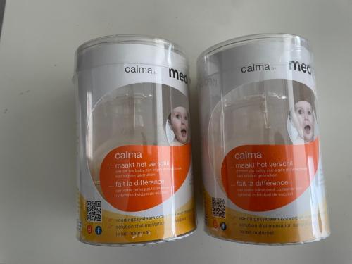 Nieuw ! Twee stuks CALMA SPEEN VOEDINGSSYSTEEM VOOR MOEDERMELK