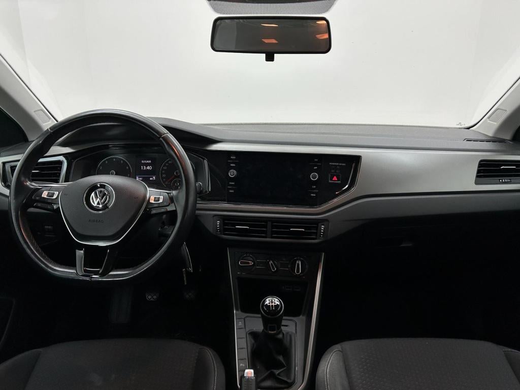 Volkswagen Polo occasion 1.0 tsi comfortline | zwart | airco | tweedehands 