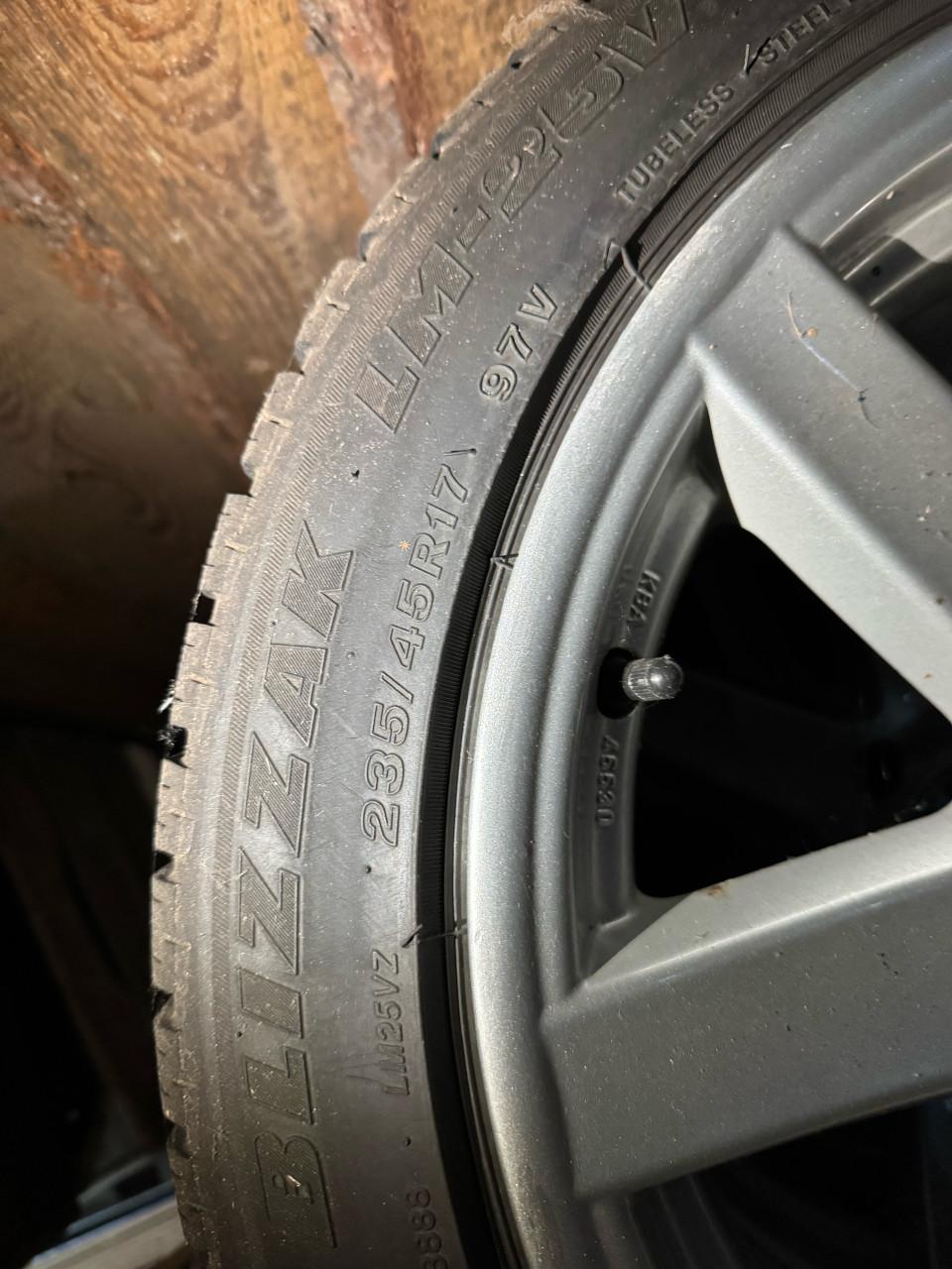 BMW velgen met winterbanden