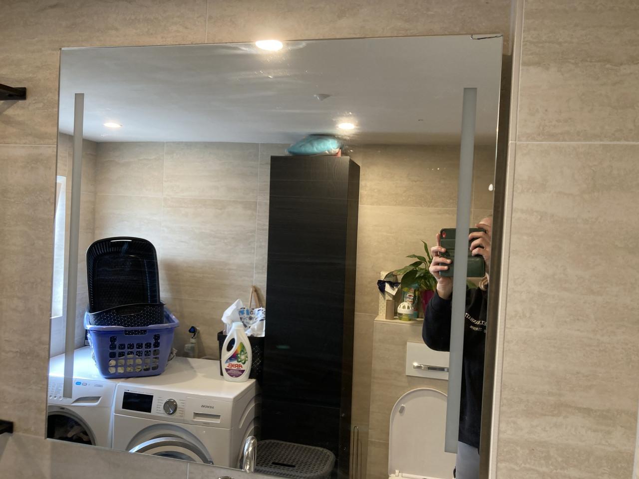 Badkamer spiegel