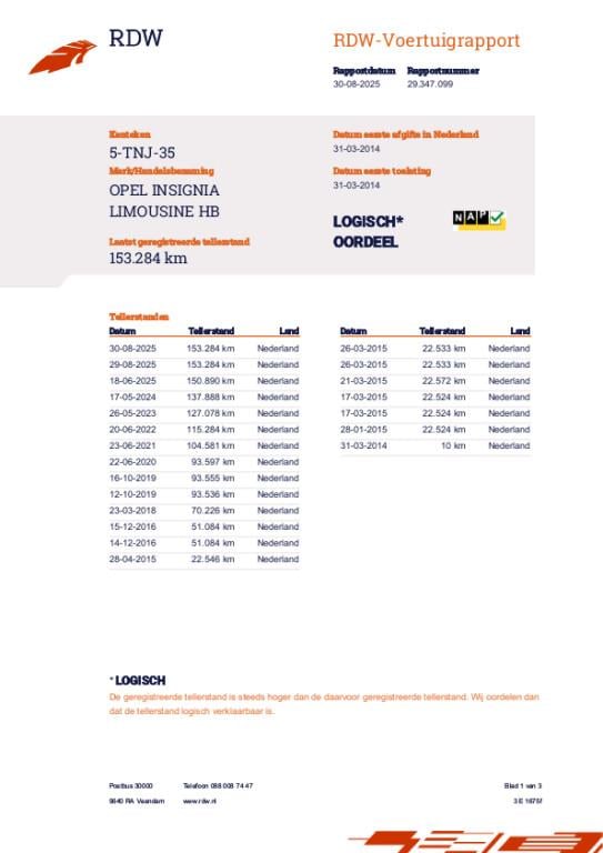 Opel Insignia 1.4 t ecoflex edition | orig. nl | top onderhouden | facelift