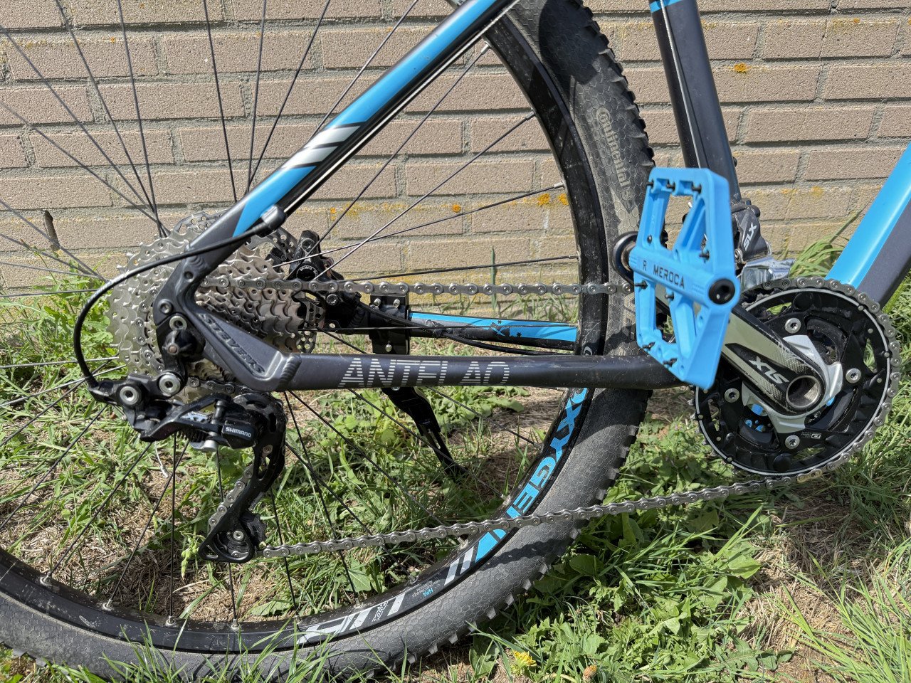 In nette staat Mountainbike