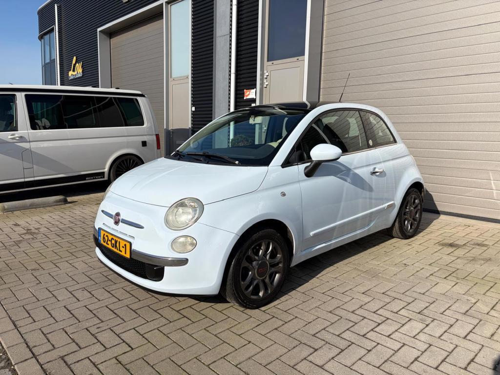 Fiat 500 1.4-16v lounge/pano/clima/lichtmetaal/