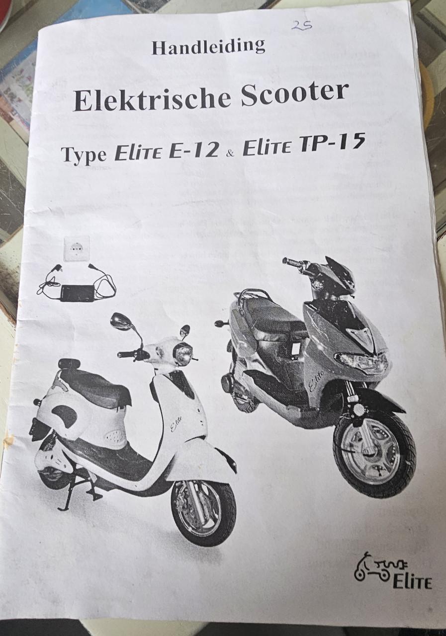 Electrische snorscooter