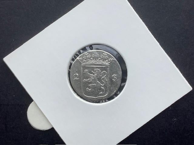 Utrecht , dubbele wapenstuiver 1786 , zilver.