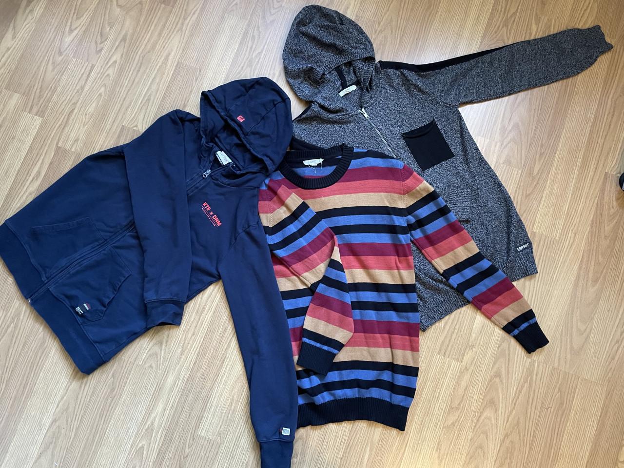 Jeans maat 164 4x & 3 truien
