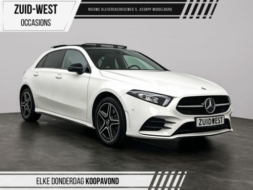 Mercedes-Benz A-Klasse 250 e amg pano sfeer camera night pakket