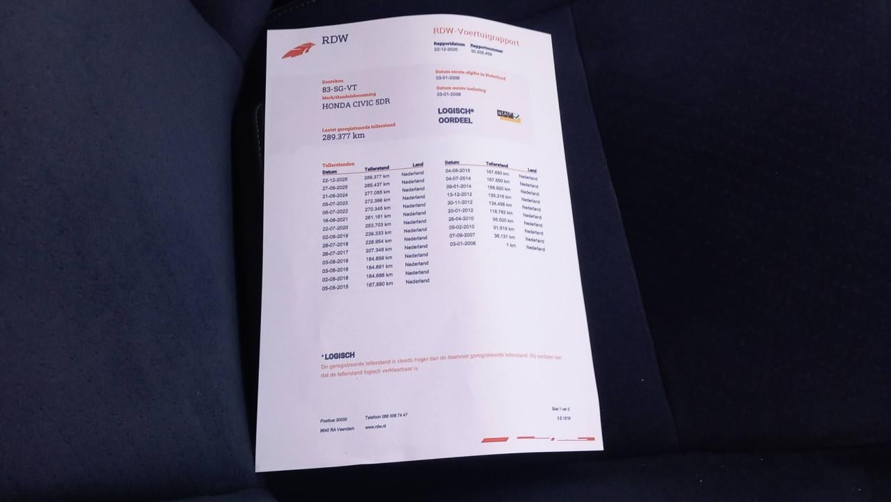 Honda Civic 1.4 Sport 5deurs bj:2006 airco lm-velgen i.z.g.st