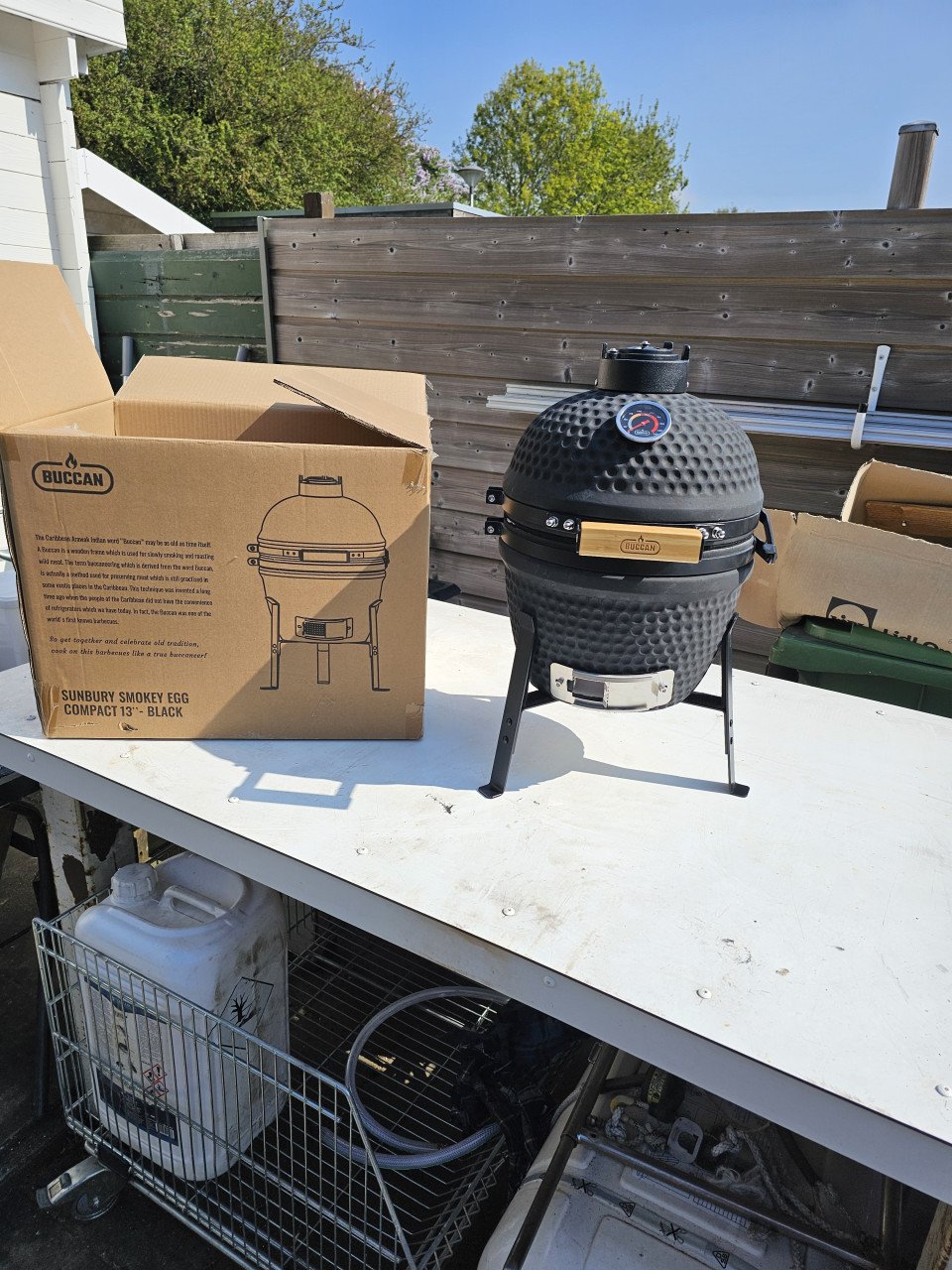 Buccan kamado-barbecue