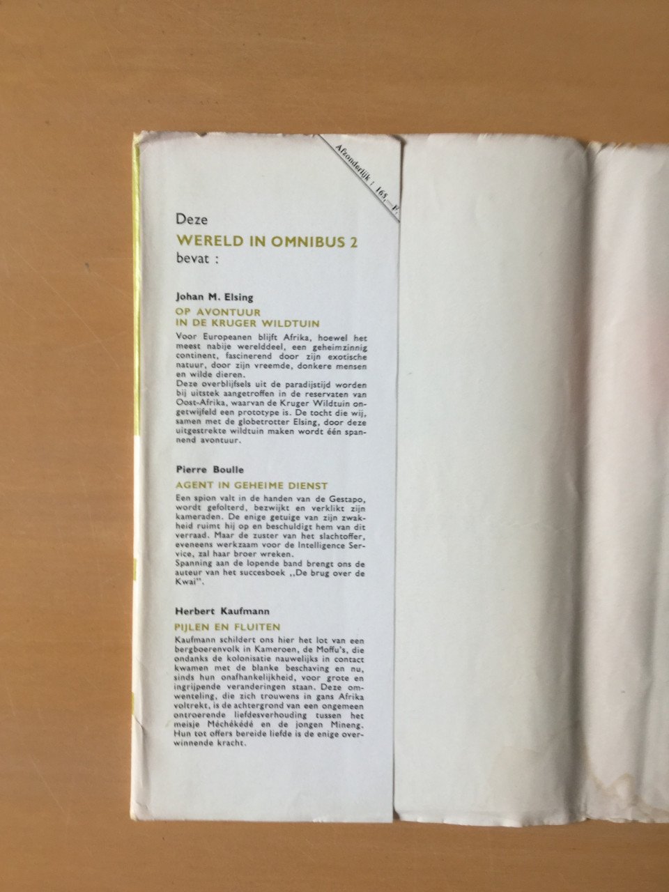 Wereld in omnibus 2 Johan M Elsing