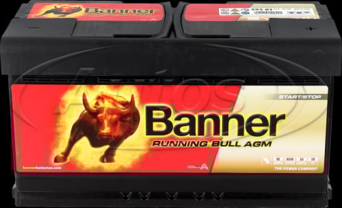 (Huishoud) accu camper, Banner Running Bull AGM 12V-95Ah
