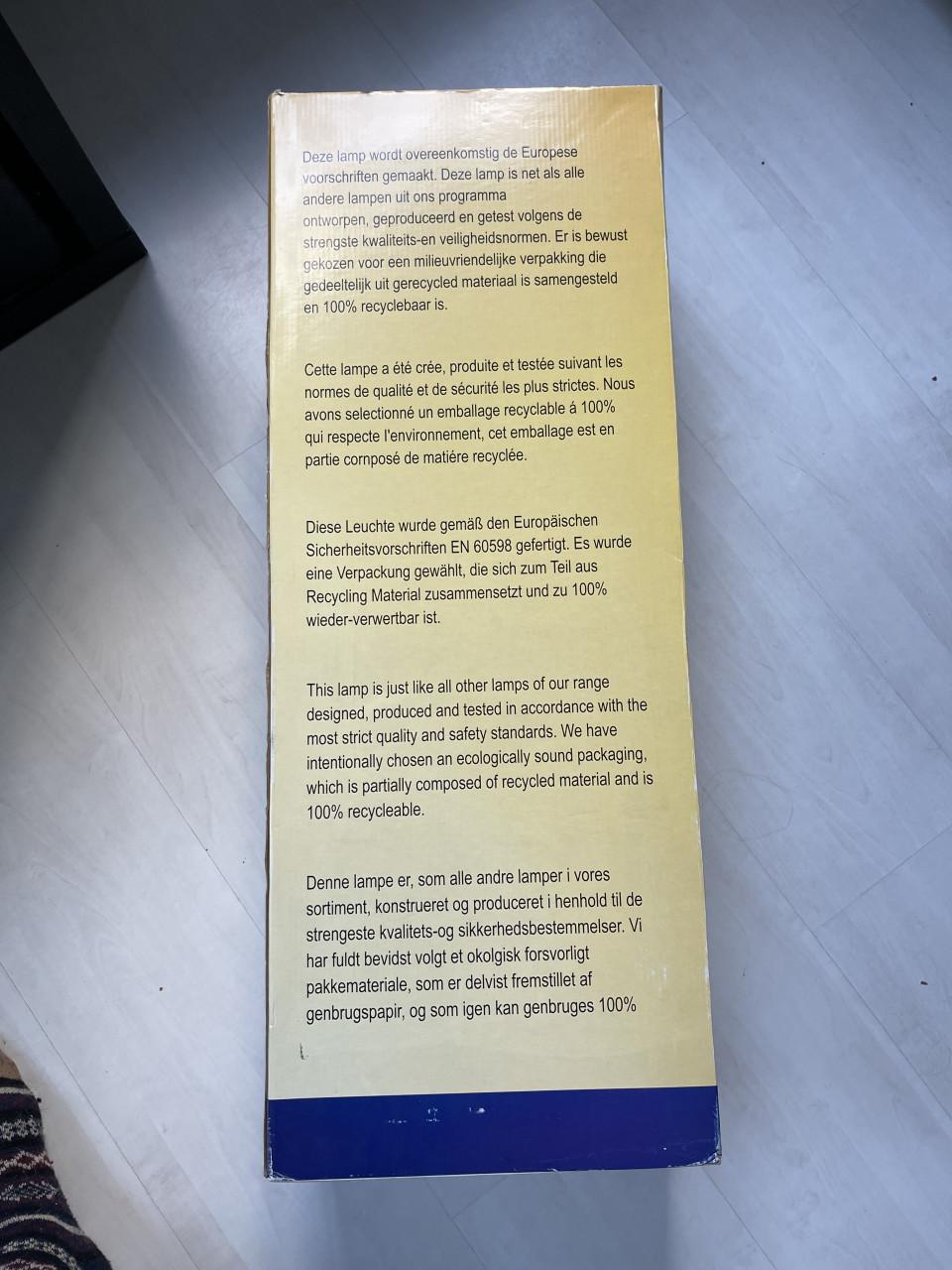 Ophalen! Hanglamp nieuw in doos