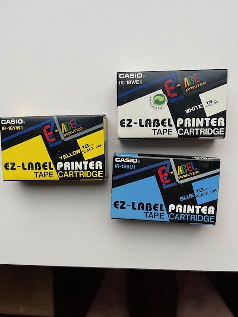 Casio tape voor labelprinter
