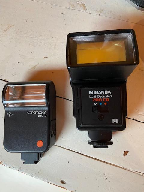 Fotocamera's Pentax en Praktica inclusief accessoires in 1 koop