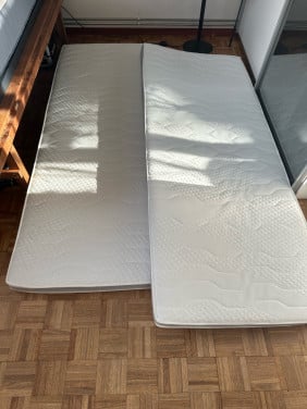 Matras toppers 80x200 cm