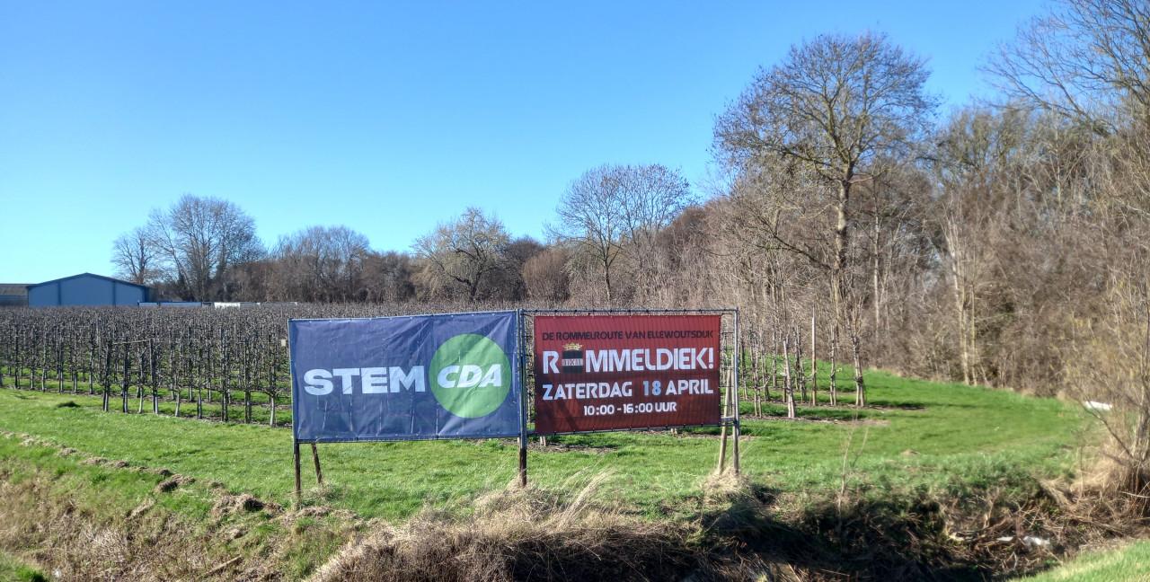 Rommeldiek,  Rommelroute Ellewoutsdijk