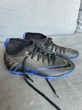 Nike mercurial zwart blauw maat 36