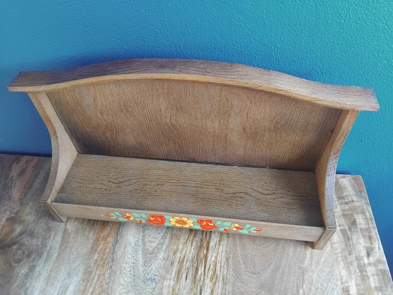 Vintage EMSA Voorraadset Wandrek + Potten