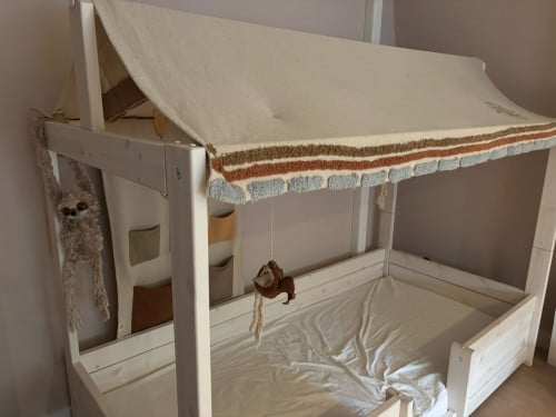 LIFETIME kidsroom stoffen dak canoe advent incl blaadjes en eekhoorns