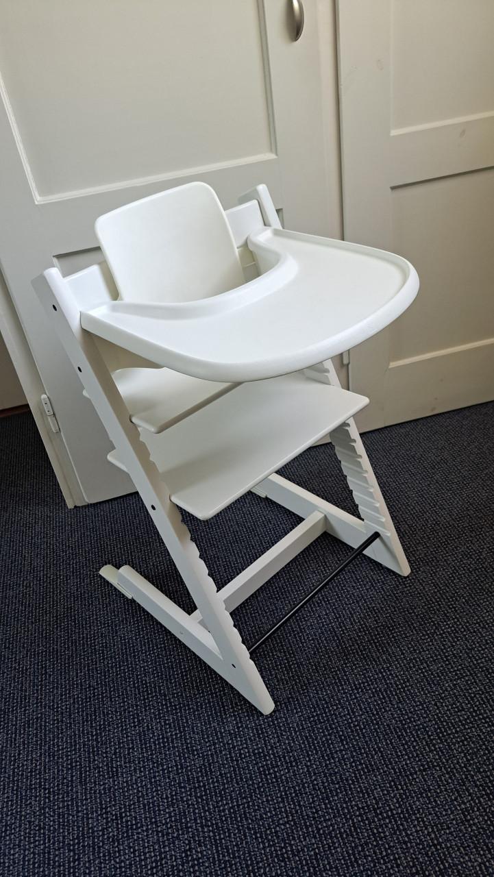 Stokke Tripp Trapp wit complete set