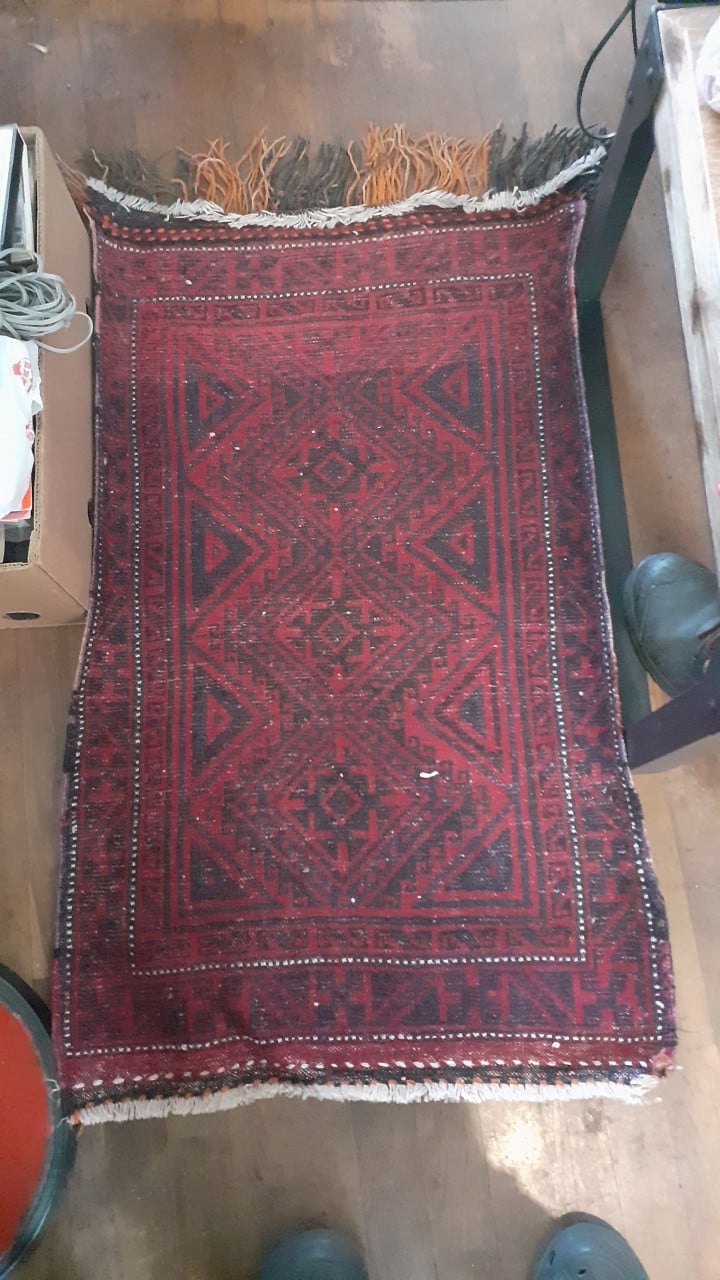 3 x Vloerkleed 170 x 210 cm & tafelkleed Perzisch