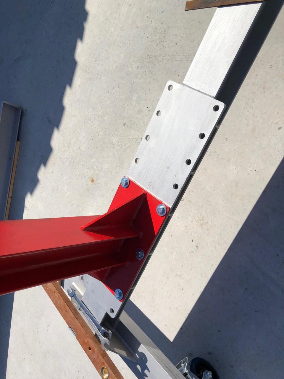 Mini (handmatige) bouwkraan