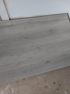 Laminaat eiken grijs, nieuw