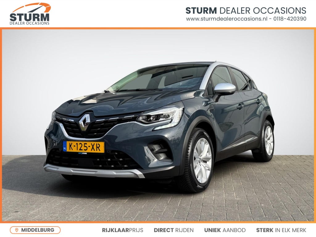 Renault Captur 1.0 tce 100 bi-fuel zen pack easy link | navigatie | camera 