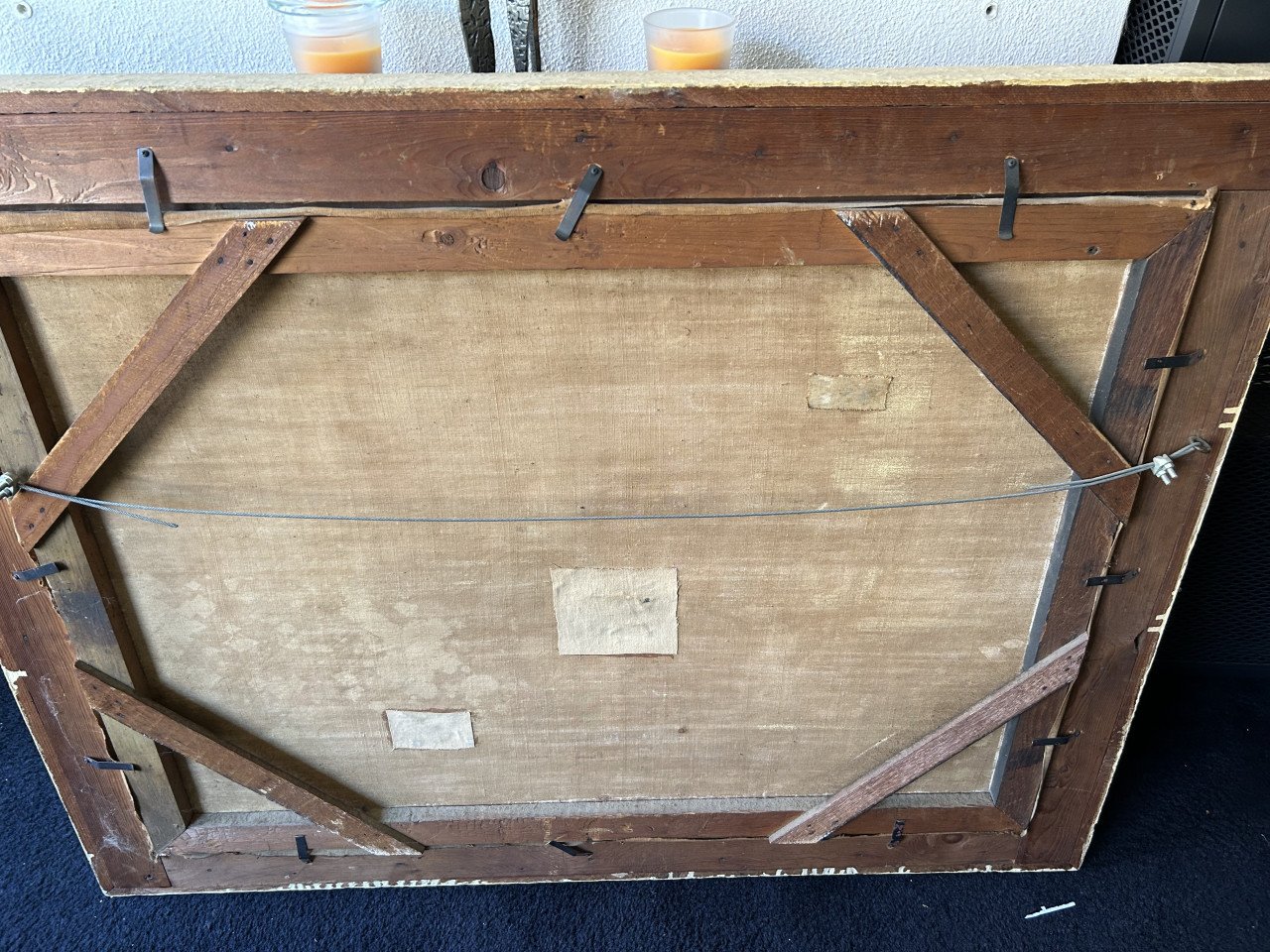 Te koop of te ruil olieverfschilderij.