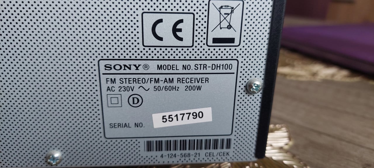 Sony Versterker