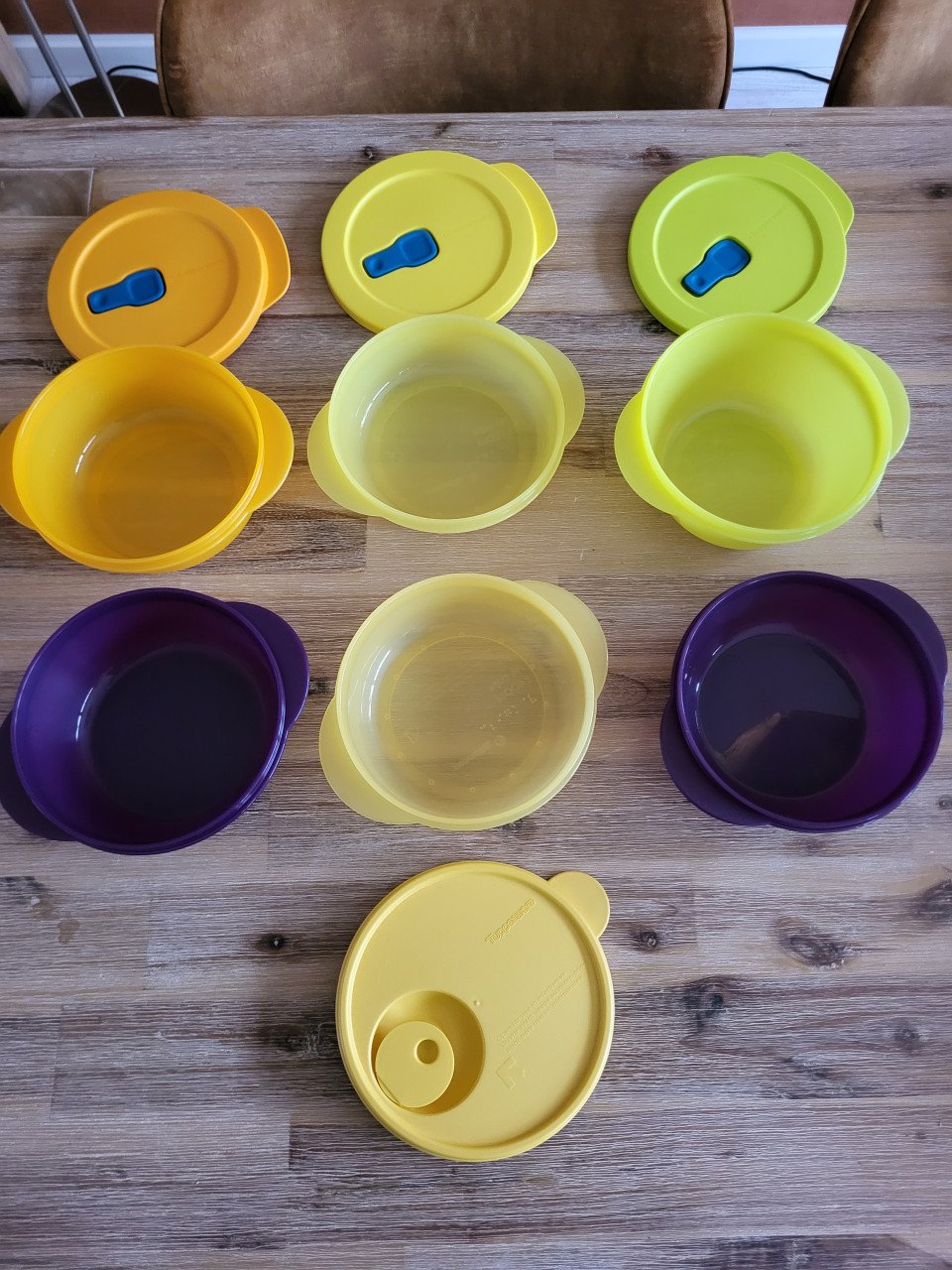 Tupperware set ongebruikt