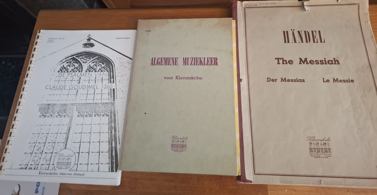 Klavarskribo boeken