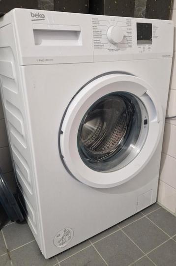 Kort gebruikte Beko Wasmachine 6 kg. 1400 toren energieklasse A+++