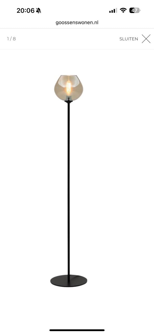 Vloerlamp Goossens