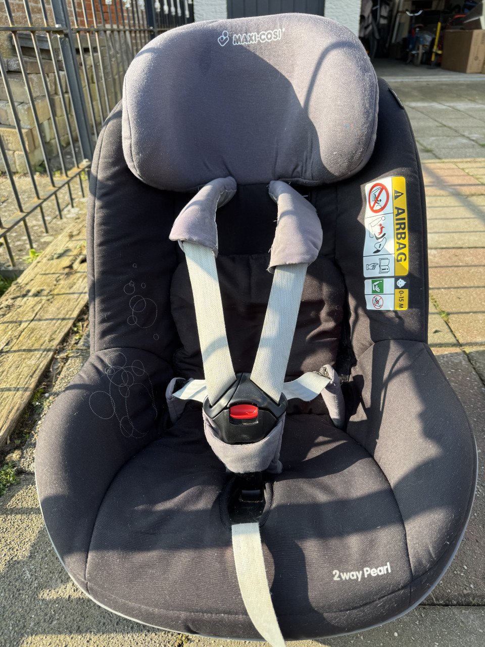 Autostoeltje maxi cosi 9mnd tot 3 jaar + iso fix