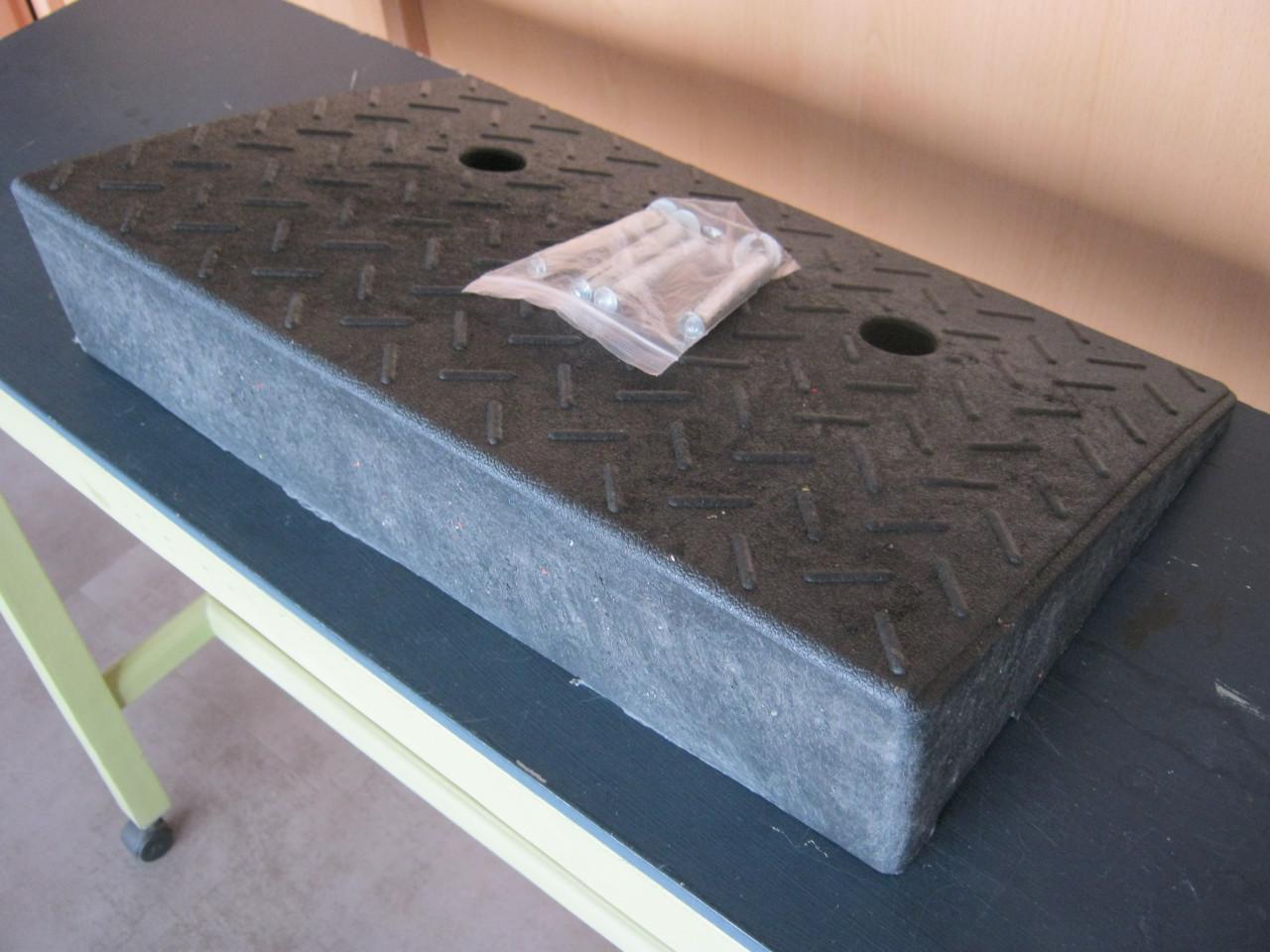 Rubber oploopprofiel.