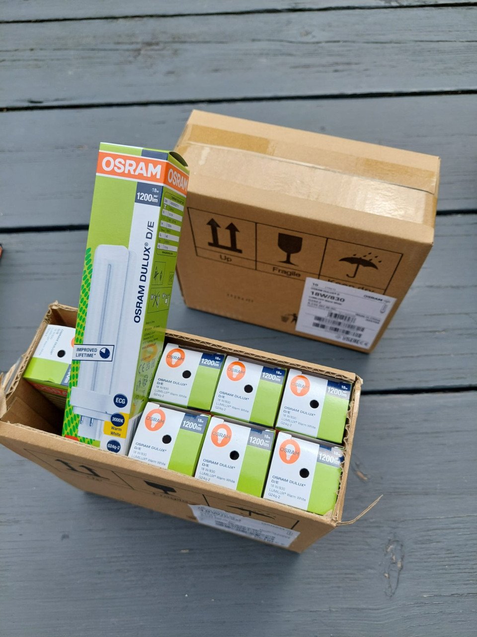 Lichtbronnen Osram Dulux S-L-D/E 9W-> 26W 830 div