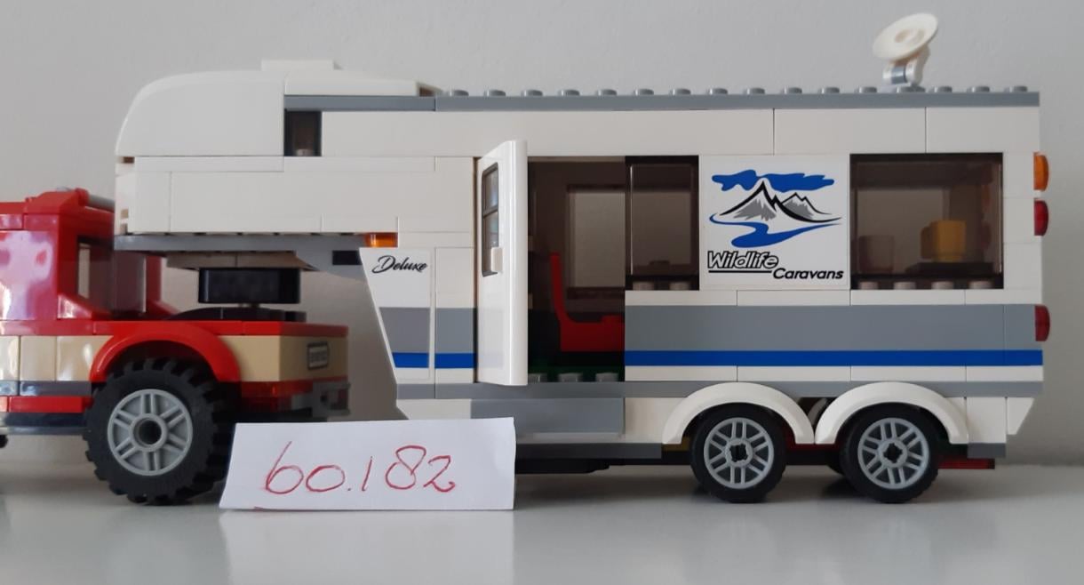 Lego 60182: Pick-uptruck en caravan