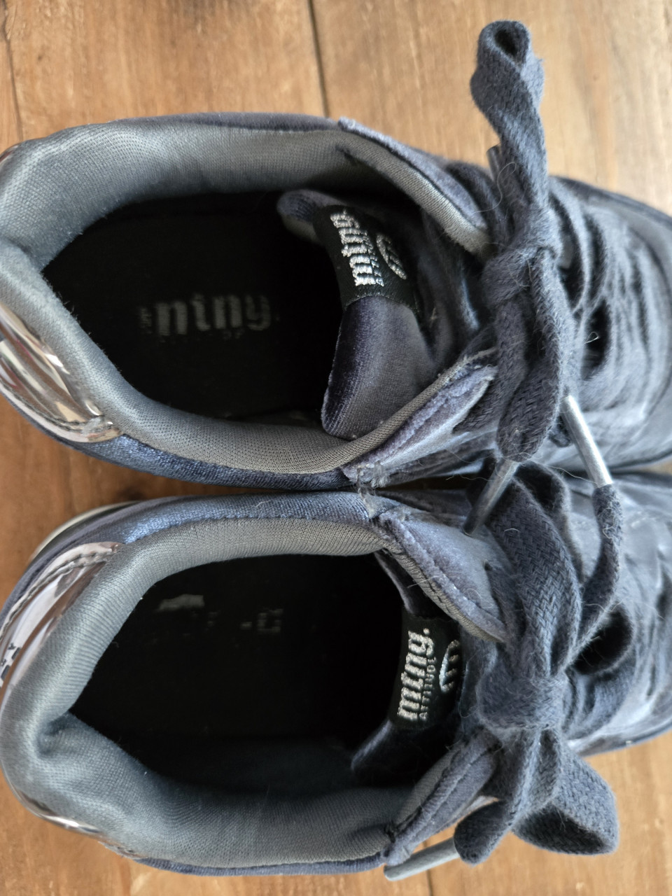Blauwe dames sneakers Mustang maat 36
