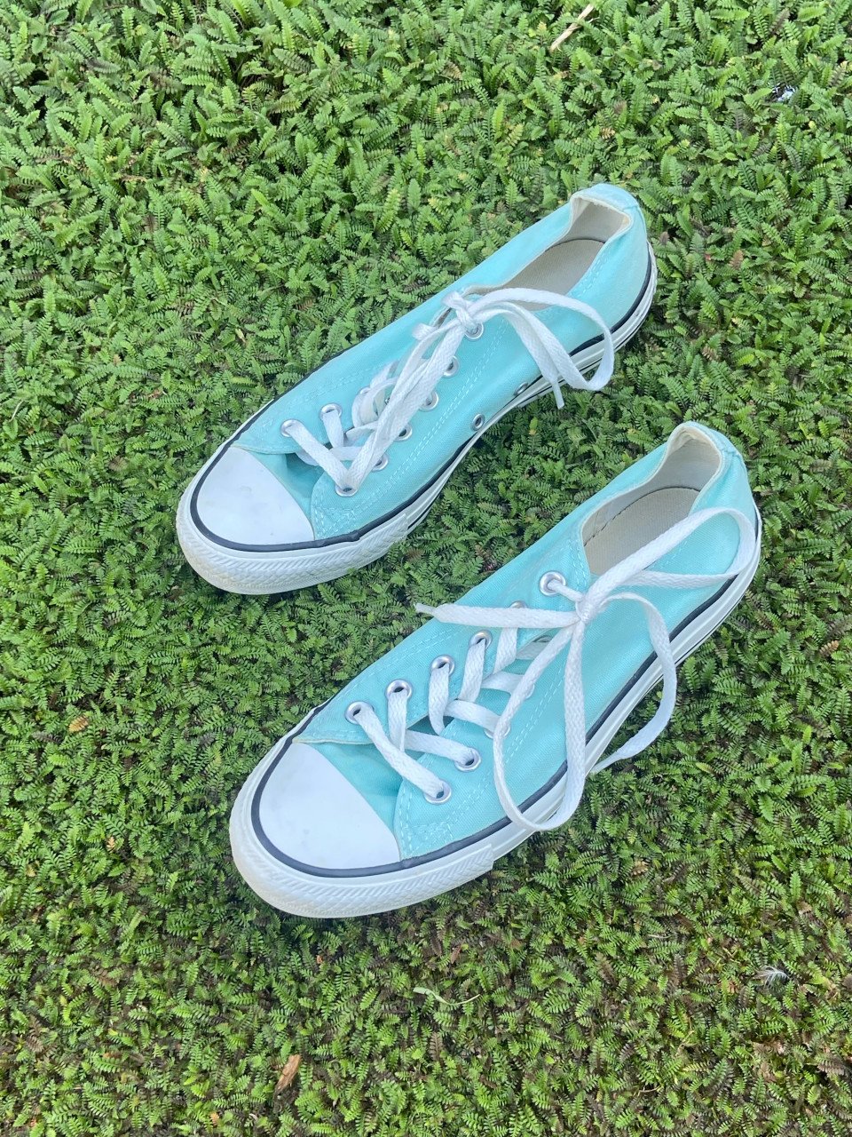 Superleuke groene All Stars converse, maat 39,5