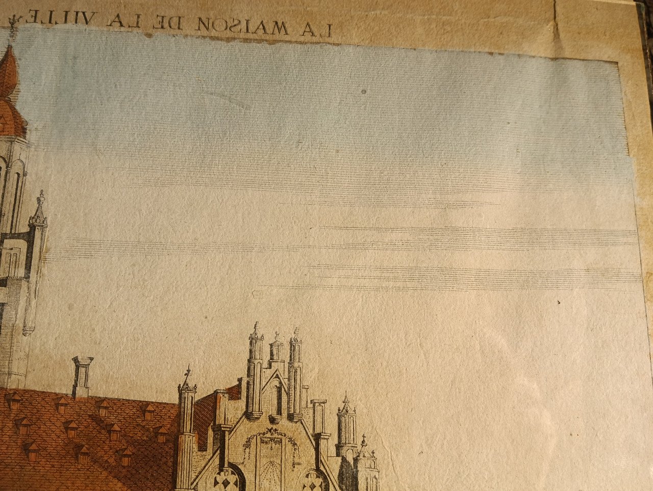 1765 Opticaprent stadhuis Middelburg!