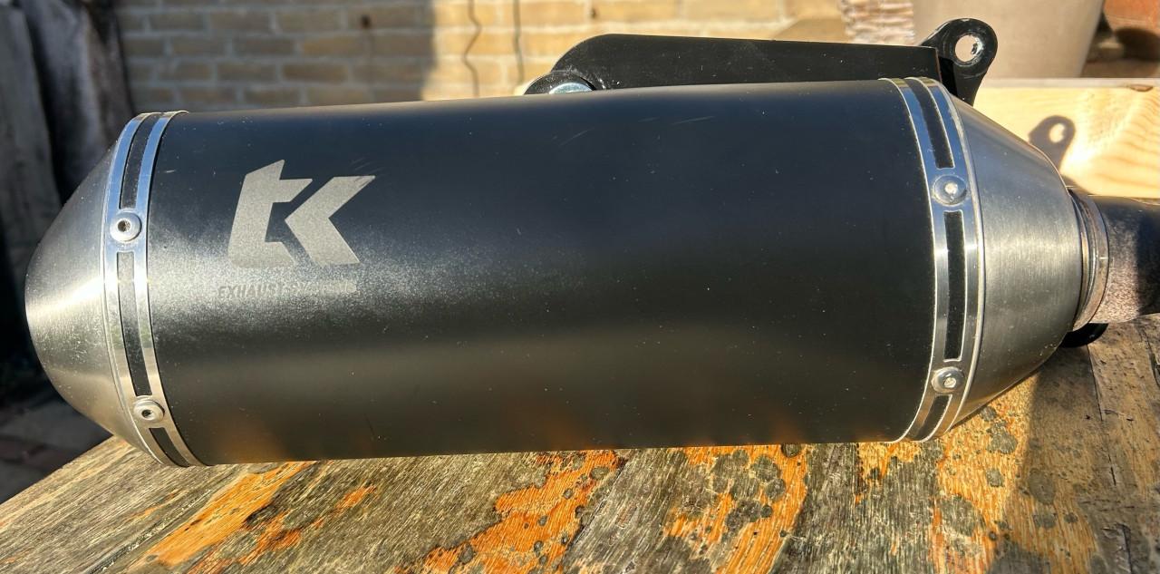 Uitlaat ovaal Gmax Piaggio Zip 4t [euro4/5] Turbokit