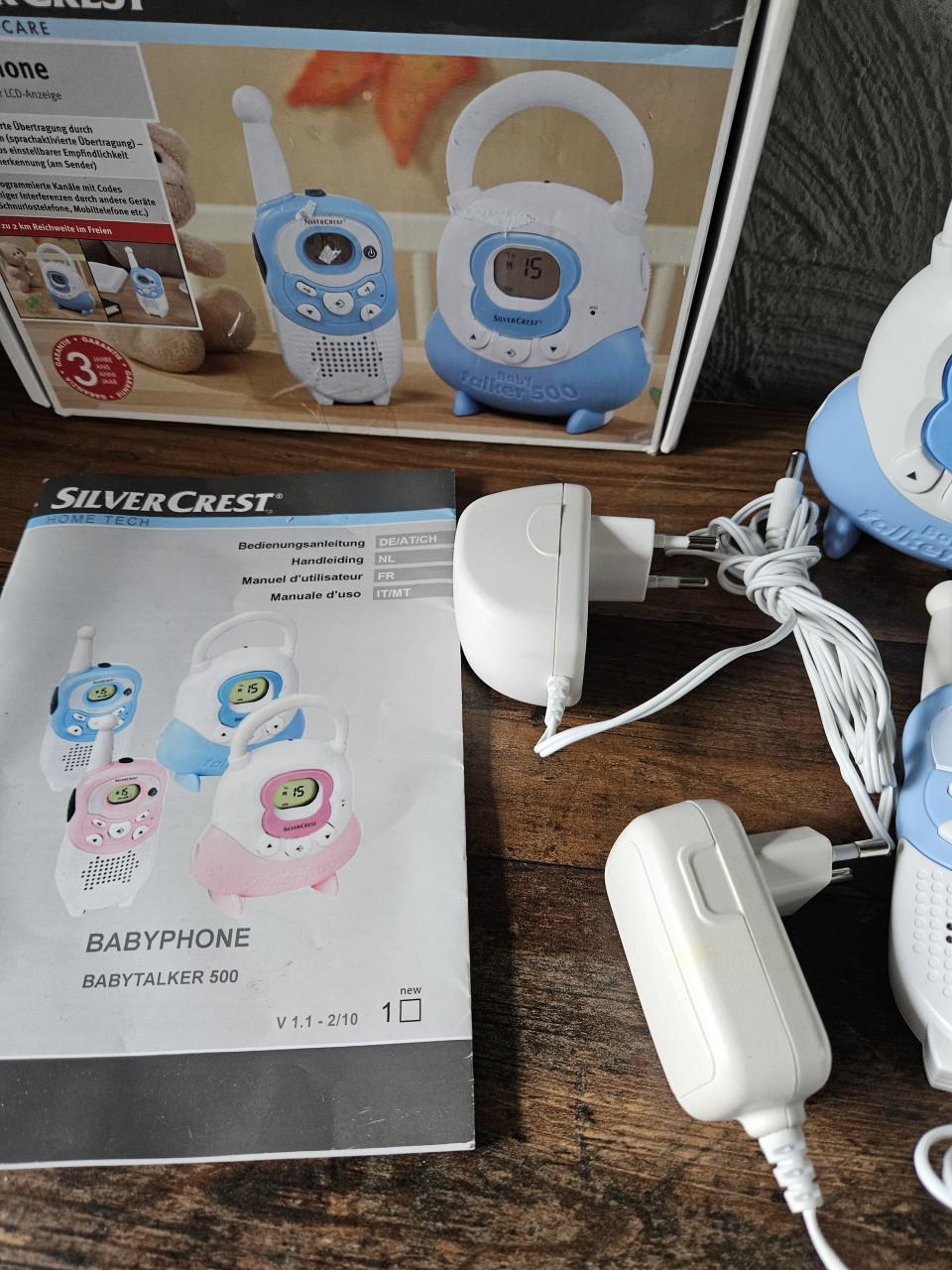 Zgan SilverCrest Babytalker 500 Babyfoon met LCD-scherm
