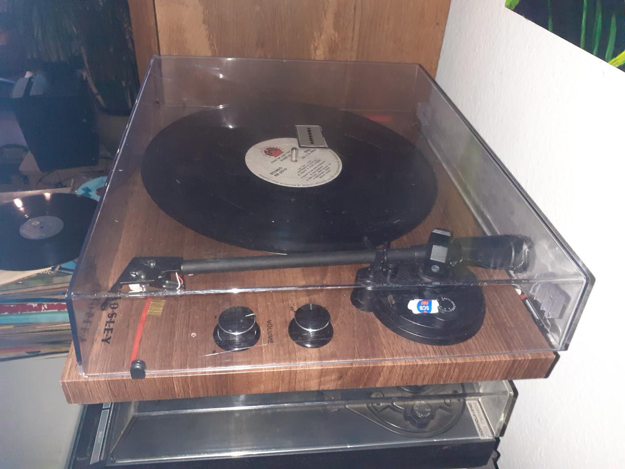 3 x Platenspeler *** CROSLEY *** Pick-Up zwarte & Diverse LENCO