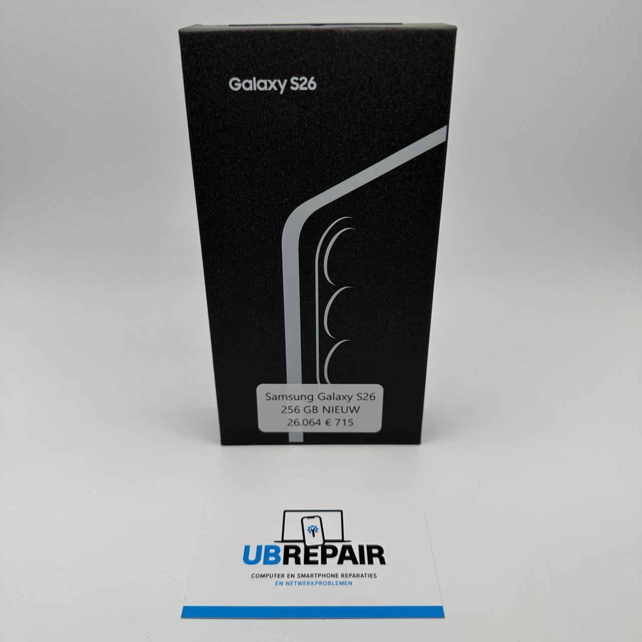 Samsung Galaxy S26 black 256 GB NIEUW