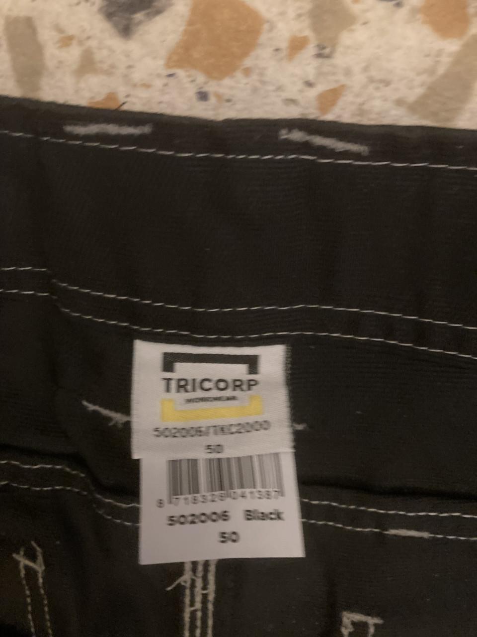 TRICORP korte werkbroek maat 50